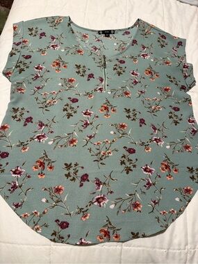 Women’s safe floral blouse